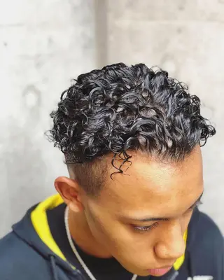 パーマ メンズ 湘南台ORCO 店長 ✨RYUのヘアスタイル