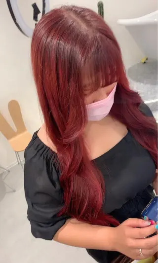 ロング ハイトーン特化サロン 💎MOCA💎のヘアスタイル