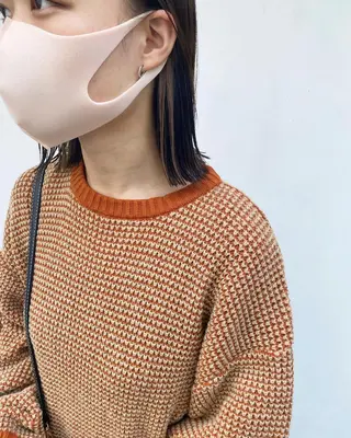 ミディアム カラー tonari 梅田、中崎町のヘアスタイル