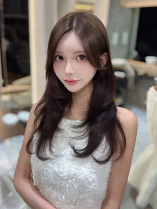 ロング 🫧髪質改善 講師🫧🍎幹細胞のヘアスタイル