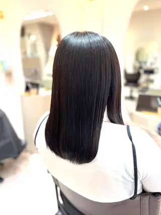 セミロング カラー 菅原 渚のヘアスタイル