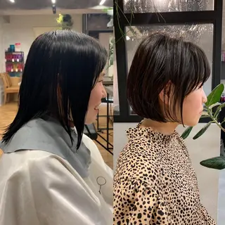 ショート SNS撮影用 髪質改善モデル募集のヘアスタイル