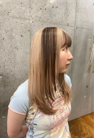 ロング カラー 🌈艶ハイトーン特化 🌈NOZOMUのヘアスタイル