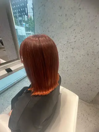 セミロング カラー 𝐑𝐈𝐎ྀིのヘアスタイル