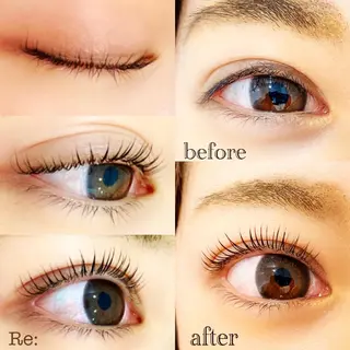 マツエク・マツパ Lash Re:のマツエク・マツパデザイン