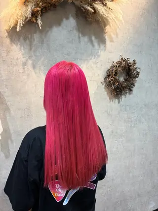 ロング 艶髪/透明感カラー 下山 萌華のヘアスタイル