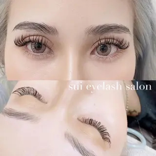 マツエク・マツパ Sui eyelashのマツエク・マツパデザイン