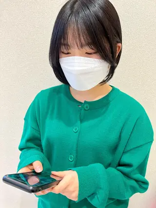 ショート カラー 外国人対応 佐久間のヘアスタイル