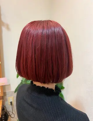 ショート カラー 山田 恭華 /コテ巻き風パーマのヘアスタイル
