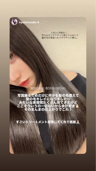 ロング TATSUKI RESTIAのヘアスタイル