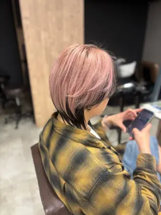 ショート きょうか🩶 /艶髪/髪質改善のヘアスタイル