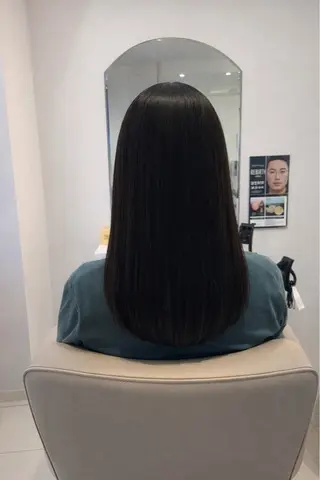 ロング パーマ 髪質改善 川島　広大のヘアスタイル
