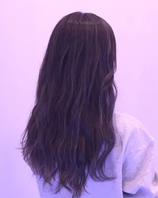 ロング カラー 白井 つづりのヘアスタイル