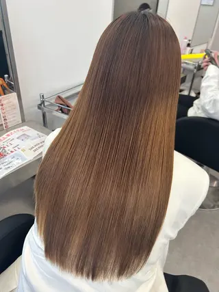 ロング Wカラー/エクステ /心斎橋/茉央のヘアスタイル