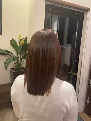 ミディアム 安倍 辰哉のヘアスタイル