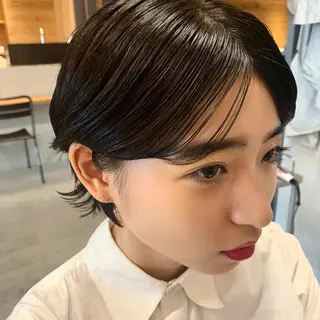 ショート minatsu 東京の技術を京都でのヘアスタイル