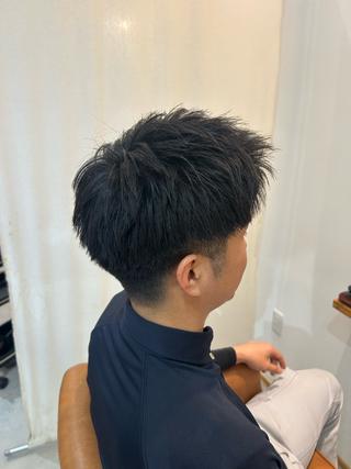 メンズ ほんだ りおんのヘアスタイル