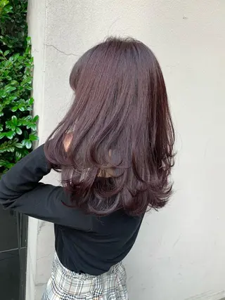 ミディアム カラー 矢野 晃平のヘアスタイル