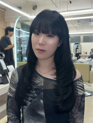 ロング XELM/高崎/ レイヤー/nearaのヘアスタイル