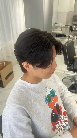 メンズ ❤︎REIKA❤︎ ブリーチなしWカラーのヘアスタイル