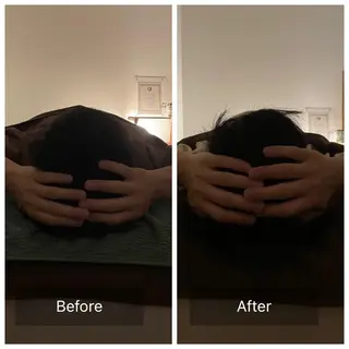 ロング カラー パーマ ヘアアレンジ メンズ キッズ ネイル マツエク・マツパ アイブロウ 温ヘッドマッサージ 【jiu】大久保佳奈のエステ・リラクイメージ