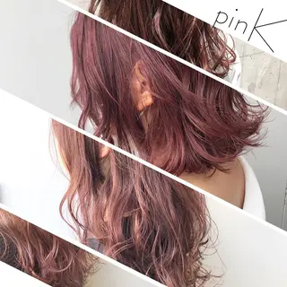 ミディアム カラー YU-KA ✂︎Rico.のヘアスタイル