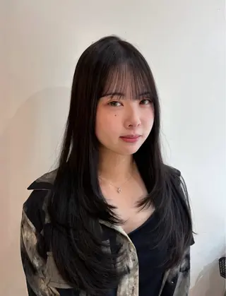 ロング 🫧レイヤー髪質改善 ×艶カラー🫧清野のヘアスタイル