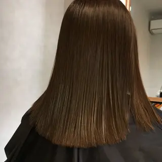 ミディアム 髪質改善 LIME 長野駅のヘアスタイル