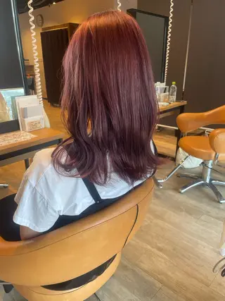 ミディアム カラー 髪質改善/ブリーチ 田代 龍我のヘアスタイル