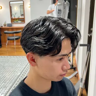 ショート メンズ メンズカット✂️ スキンフェード伊藤陸のヘアスタイル