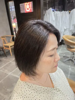 カラー 鶴ヶ峰ショート・ボブ 🎀渡邊 愛結🎀のヘアスタイル