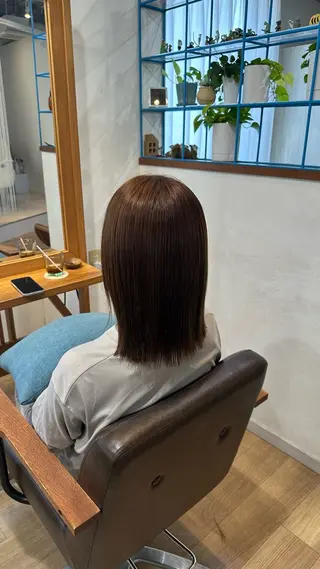 ミディアム nana /カラー&極上スパのヘアスタイル