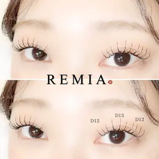 マツエク・マツパ REMIA横須賀中央 翁川なぎさのマツエク・マツパデザイン