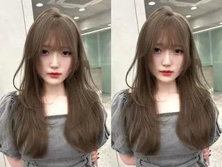 ロング 谷川が作る熊本1🥇 レイヤーカットのヘアスタイル