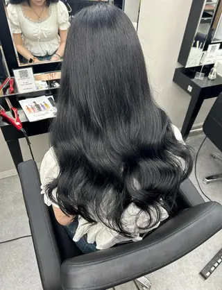 ロング 馴染ませエクステ/ ヒロヤのヘアスタイル