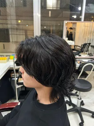 カラー 日置 蓮のヘアスタイル