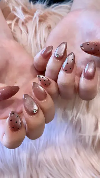 ネイル crystal ⭐︎ colorのネイルデザイン