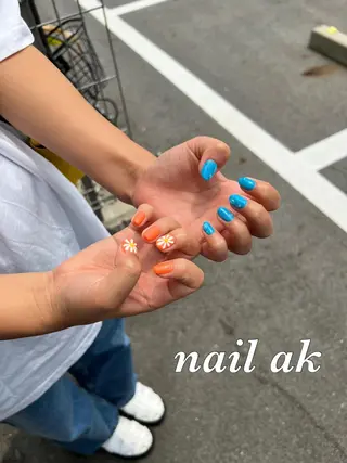 ネイル ak nail .のネイルデザイン