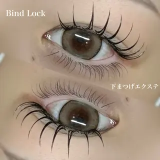 マツエク・マツパ NOA名駅束感まつげ ×眉毛SENA🎀のマツエク・マツパデザイン