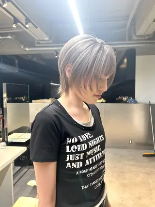 ショート カラー 🤍ayana / メンズ/カラー🤍のヘアスタイル