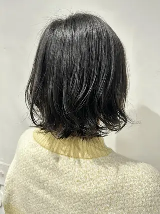 ショート パーマ 稲本麻衣 【韓国ヘア】のヘアスタイル
