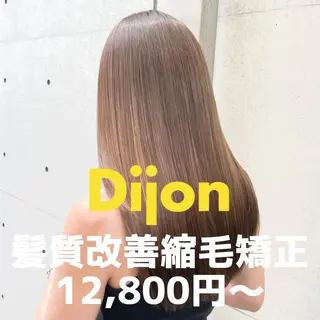 セミロング Dijon渋谷🟡 柔らかい縮毛矯正のヘアスタイル