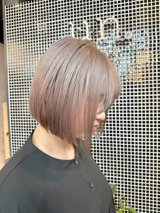 ミディアム カラー ハイトーンカラー💇 磯本　貴信のヘアスタイル