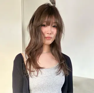 ロング カラー ヘアアレンジ 🎀suzuna 透明感colorのヘアスタイル