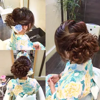 ヘアアレンジ brille ~eyelash~のヘアスタイル