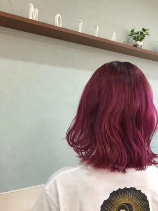 ショート カラー 大野 まゆのヘアスタイル