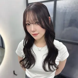 ロング カラー Ren. 🦋デザインカラーのヘアスタイル