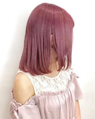 ショート カラー 🌙HIZUKI🌙 ハイトーン 艶髪のヘアスタイル