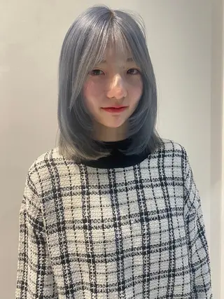 ミディアム カラー mai / linoah˚✧のヘアスタイル