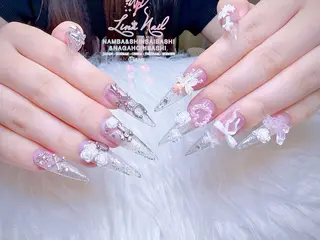 ロング Linanail Nambaのネイルデザイン